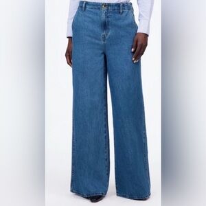 Madewell Wide sweep trouser